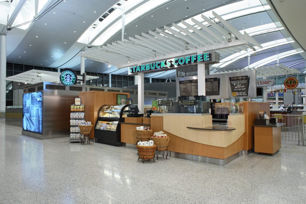 Cambria Design Build, Pearson International Airport, Starbucks