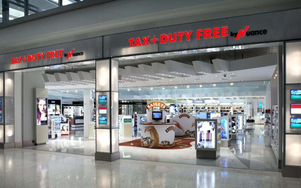 Cambria Design Build, Pearson International Airport, Duty Free Shop