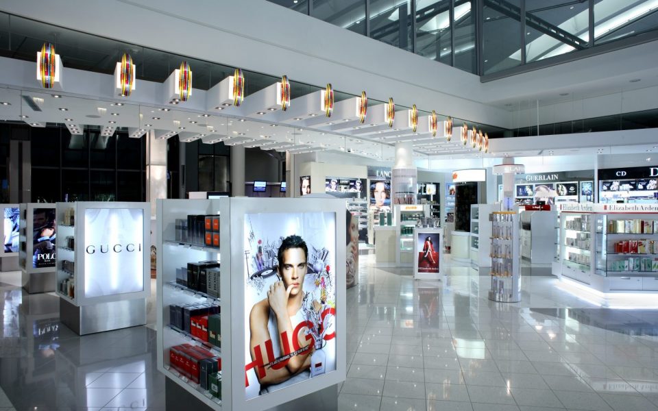 Cambria Design Build, Pearson International Airport, Duty Free Shop