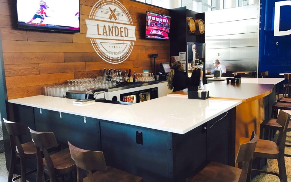 Restaurant Commercial Construction, Pearson International Airport, Tap House