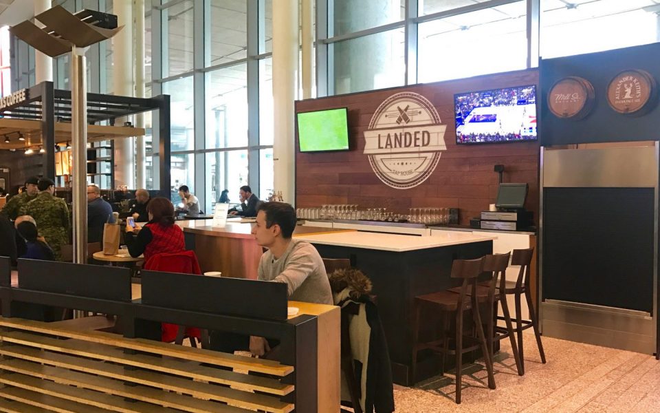 Restaurant Commercial Construction, Pearson International Airport, Tap House